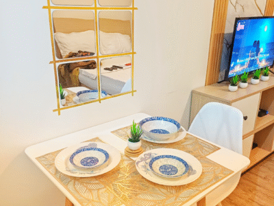 Studio Unit Milan Residences Fairview by Triple J Staycation