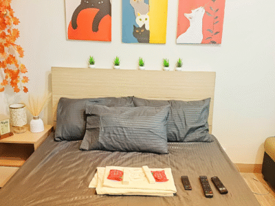 Studio Unit Milan Residences Fairview by Triple J Staycation